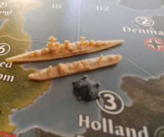 3D Printed Naval Mines (x5)