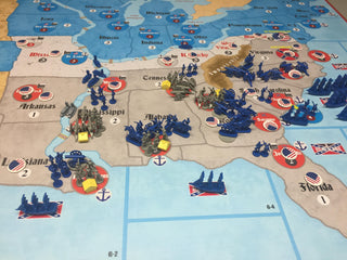 Player Aid & Rule Book Download for General 6 Stars "Battle for The States"