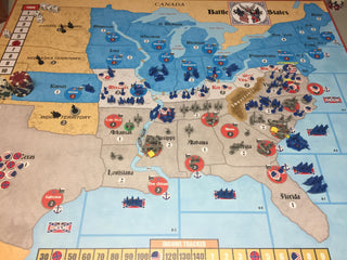Player Aid & Rule Book Download for General 6 Stars "Battle for The States"