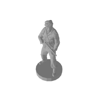 1/72 3D Printed Finnish Soldier Pose 3 (x10)