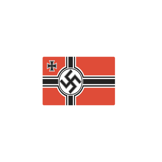 3German Naval Ensign (1938-45) Flag Production Tray