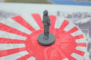 1/72 3D Printed Japanese Infantry with Cap (x15)
