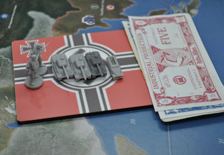 WW2 German Afrika Korp Flag Production Tray