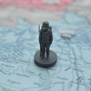 3D Printed 1/72 Napoleonic Russian Musketeer Pose 2 (x10)