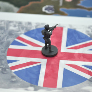 1/72 3D Printed WW2 Sikh Commonwealth Infantry Pose 3(x10)