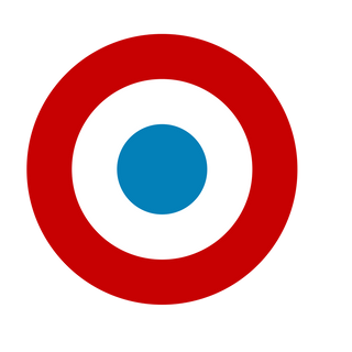 French Airforce Roundel (x10)