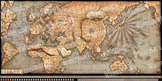 Lieutenant Dan's Custom 36"x72" BBR V Map