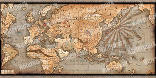 Lieutenant Dan's Custom 36"x72" G40 Map w/o Color
