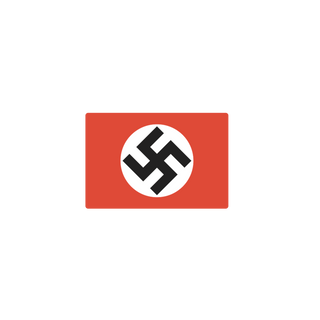 German National Flag (1935-1945) Production Tray