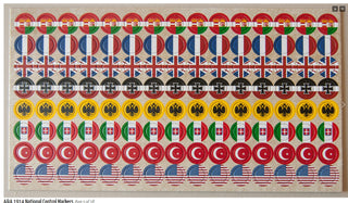 Axis & Allies 1914 Cardboard Roundels