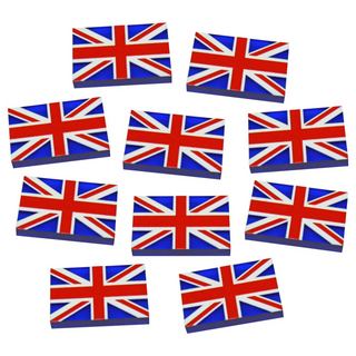 Acrylic Union Jack Flag Token(x10)