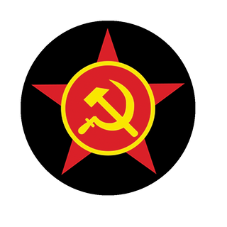 3.5" Round Soviet Russia Combat Label (4 Variants)