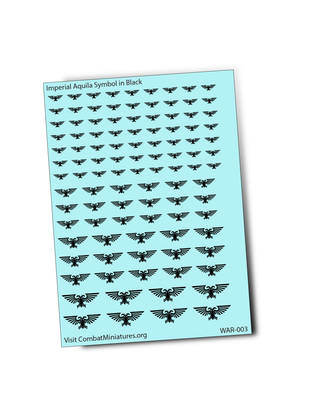 Aquila Symbol Waterslide Decal