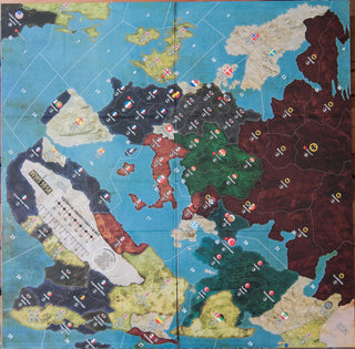 Axis & Allies 1914 Game Board (x1)