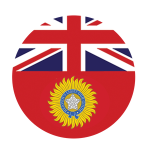 3.5 Round Custom WW2 Indian Flag Roundel Combat Label