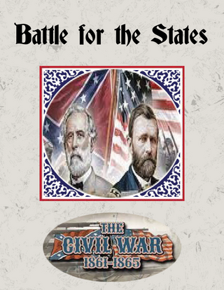 Player Aid & Rule Book Download for General 6 Stars "Battle for The States"