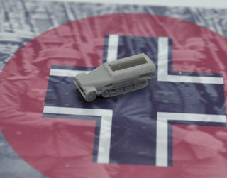 3D Printed German Sd. Kfz 251 Halftrack (x10)