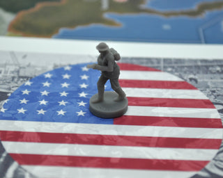 3D Printed WW1 US Infantry (x10)