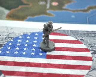 3D Printed WW1 US Infantry (x10)