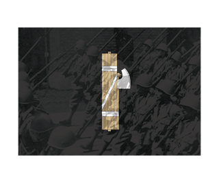 WW2 Fascist Italy Flag Combat Label