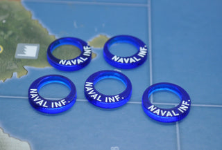 Naval Infantry ID Acrylic Markers (x5)