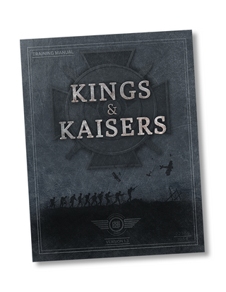 Printed Rulebook for Kings & Kaisers Board Game V1.5