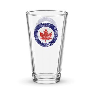 Canadian Airforce Roundel Shaker pint glass