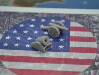 3D Printed American Civil War Siege Artillery (x10)