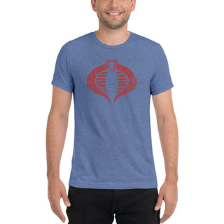 Men's Cobra Logo in Red Short sleeve t-shirt