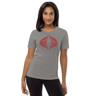 Women's Cobra Logo in Red Short Sleeve T-shirt