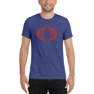 Men's Cobra Logo in Red Short sleeve t-shirt
