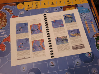 Word War II in Asia & Pacific Set Up Charts and Rule Book Download