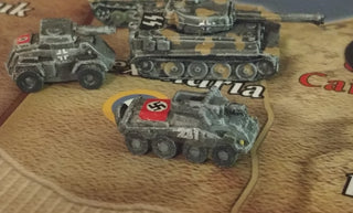 1/285 3D Printed German Sd.Kfz 234-3 Scout Car (x10)