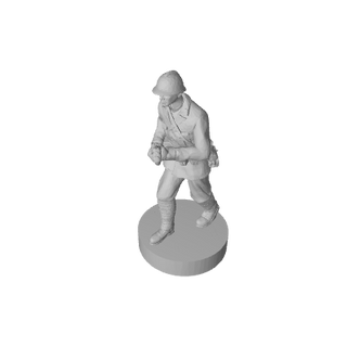 1/72 3D Printed WW1 Italian Soldier (x10)