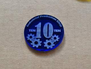 Acrylic Industrial Production Chips