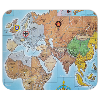 Custom Axis & Allies Original Board Game Mouse Pad