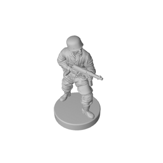 1/72 Scale 3D Printed WW2 German Airborne (x10)