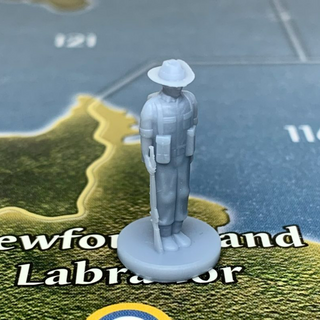 1/72 Single 3D Printed ANZAC Infantry