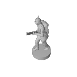 1/72 3D Printed WW1 German Infantry (x10)