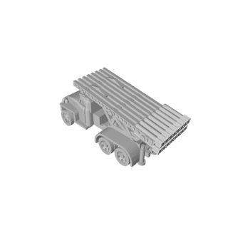 3D Printed 1/285 Katyusha Rocket Launcher (x10)