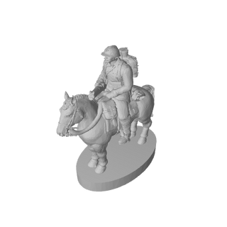 3D Printed WW1 French Cavalry (x10)