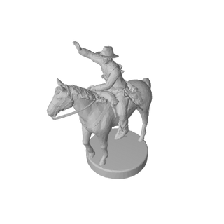 3D Printed Confederate Cavalry (x10)