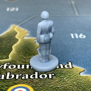 1/72 3D Printed Italian WWII Infantry armed with Carcano Model 1891/38 bolt-action rifle (x15).