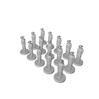 1/72 3D Printed ANZAC Infantry (x15)