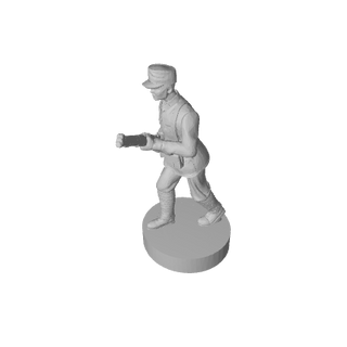 3D Printed WW1 Chiniese Infantry (x10)