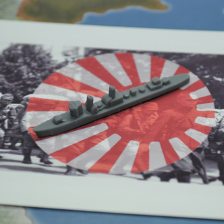 3D Printed 10pc IJN Fubuki Class Destroyer Floatilla