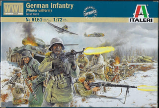 Italeri Miniatures 1/72 German Infantry (Winter Uniform)