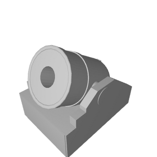 3D Printed American Civil War Siege Artillery (x10)