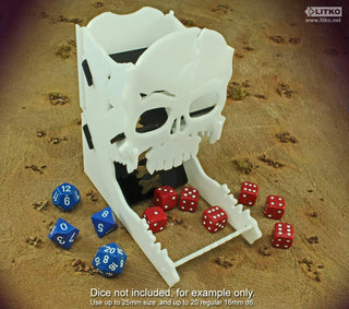Skull Head Dice Tower