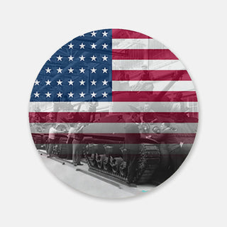 United States Cork Back Coaster/Production Tray (x1)